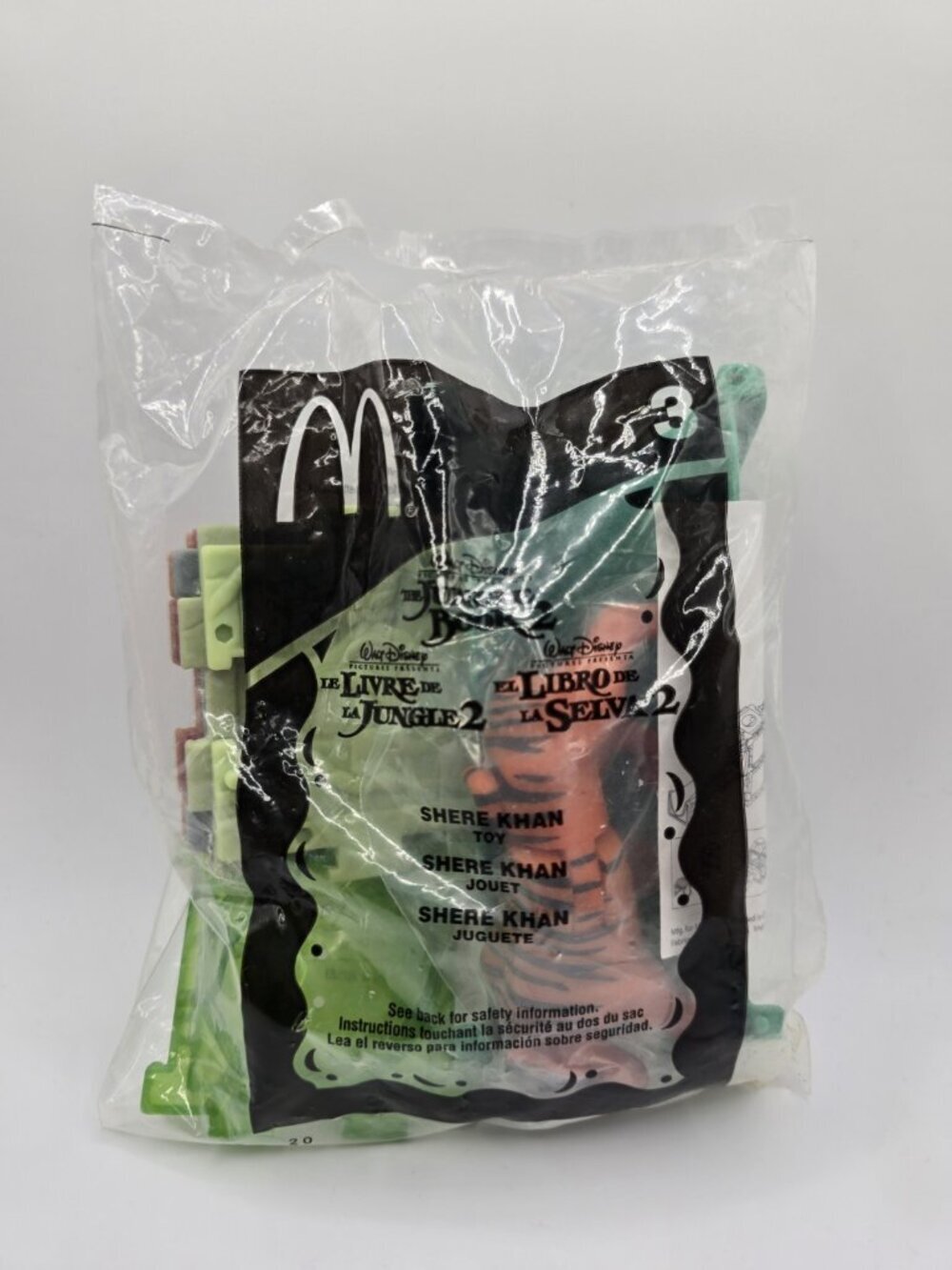 McDonalds Jungle Book 2 Shere Khan Happy Meal Toy #3 Vintage 2003